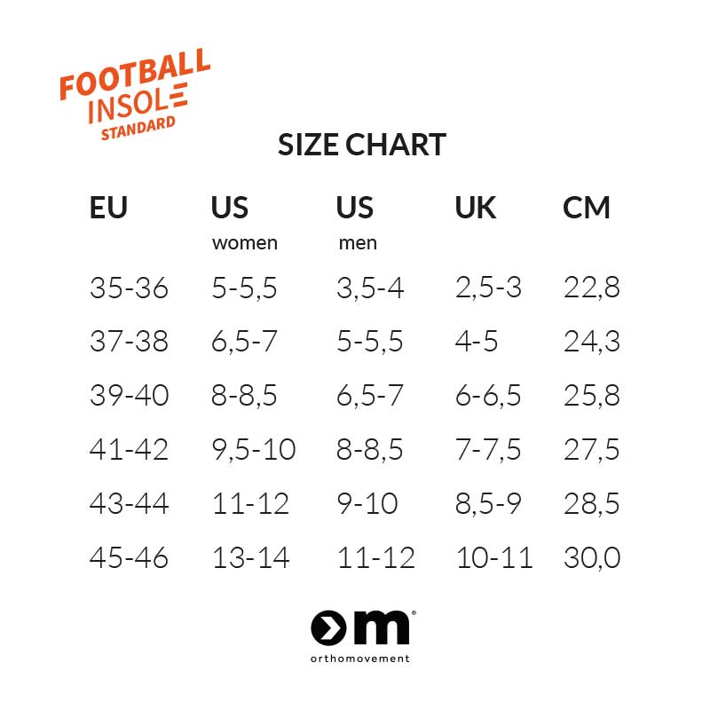 Standard Football Insoles