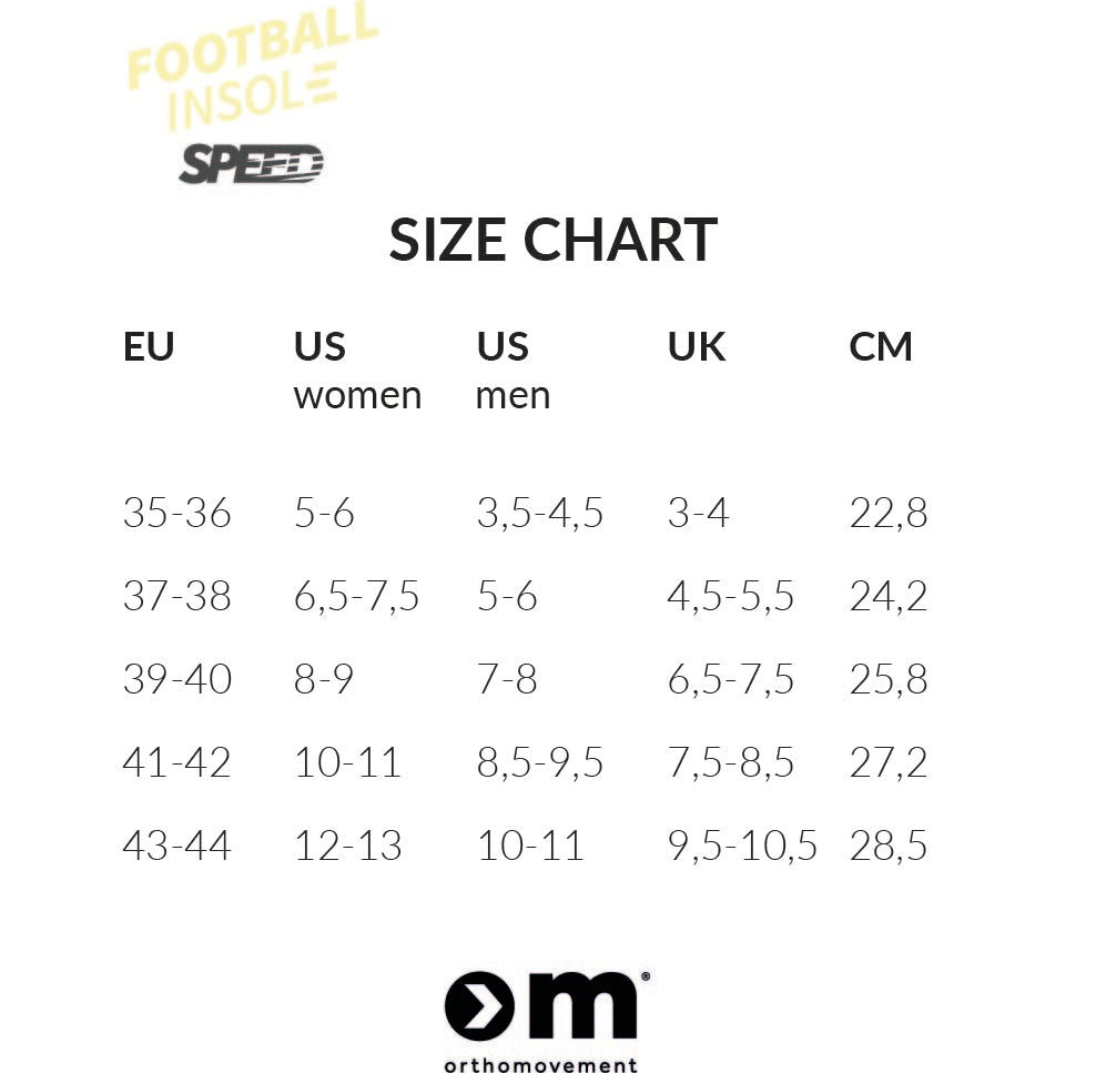 Football Insoles Speed